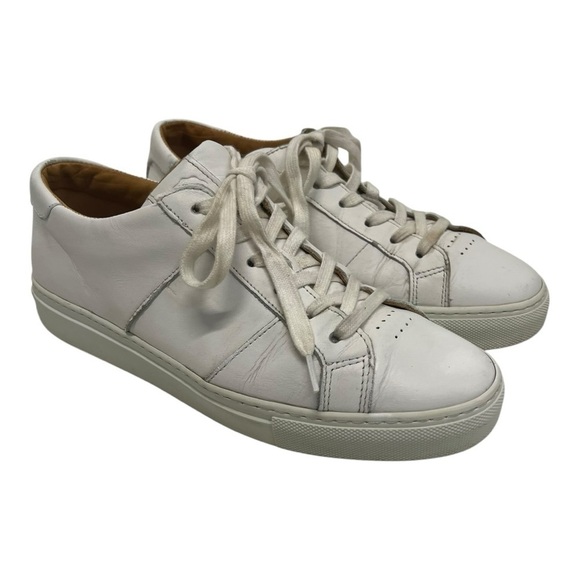 Greats Shoes - Greats Brooklynn Royale White Leather Casual Sneakers Women’s 8.5 EU 39